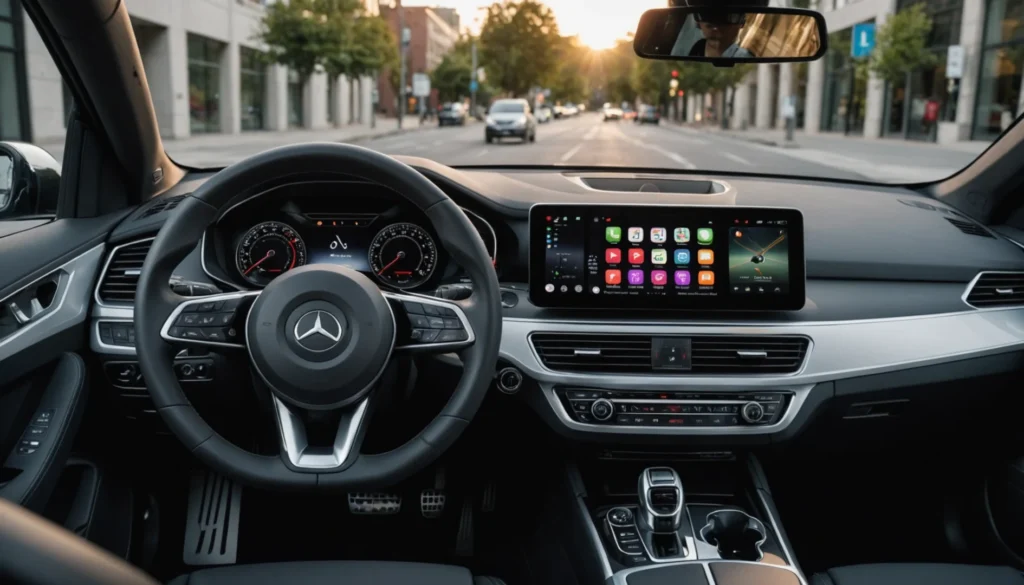 voiture avec carplay